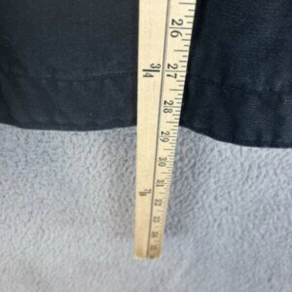 VTG Carhartt Jacket Mens XL Tall Detroit Blanket Lined Black Faded Canvas USA - Picture 4 of 5